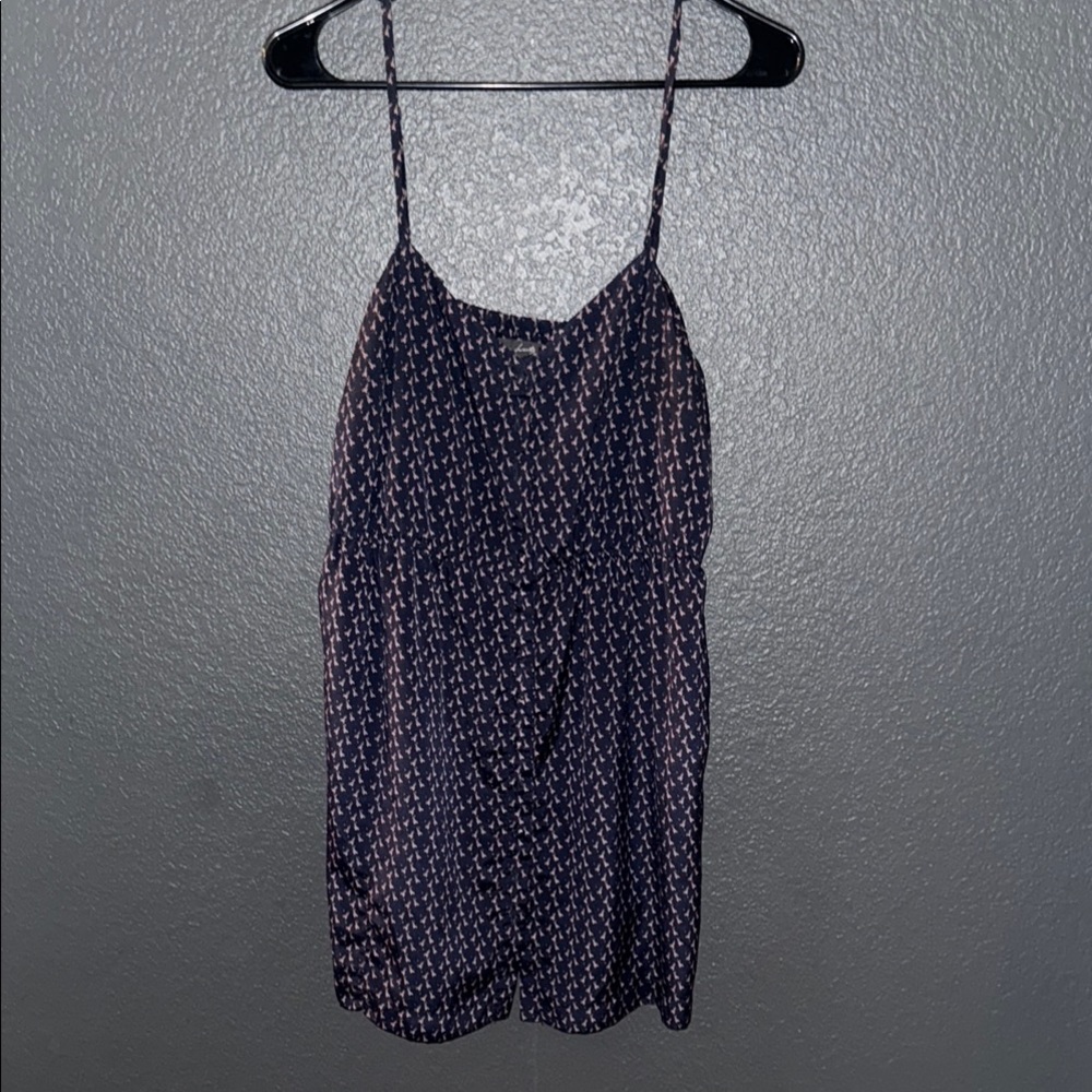 Navy Pink Bow 🎀 Spaghetti Strap Dress 👗